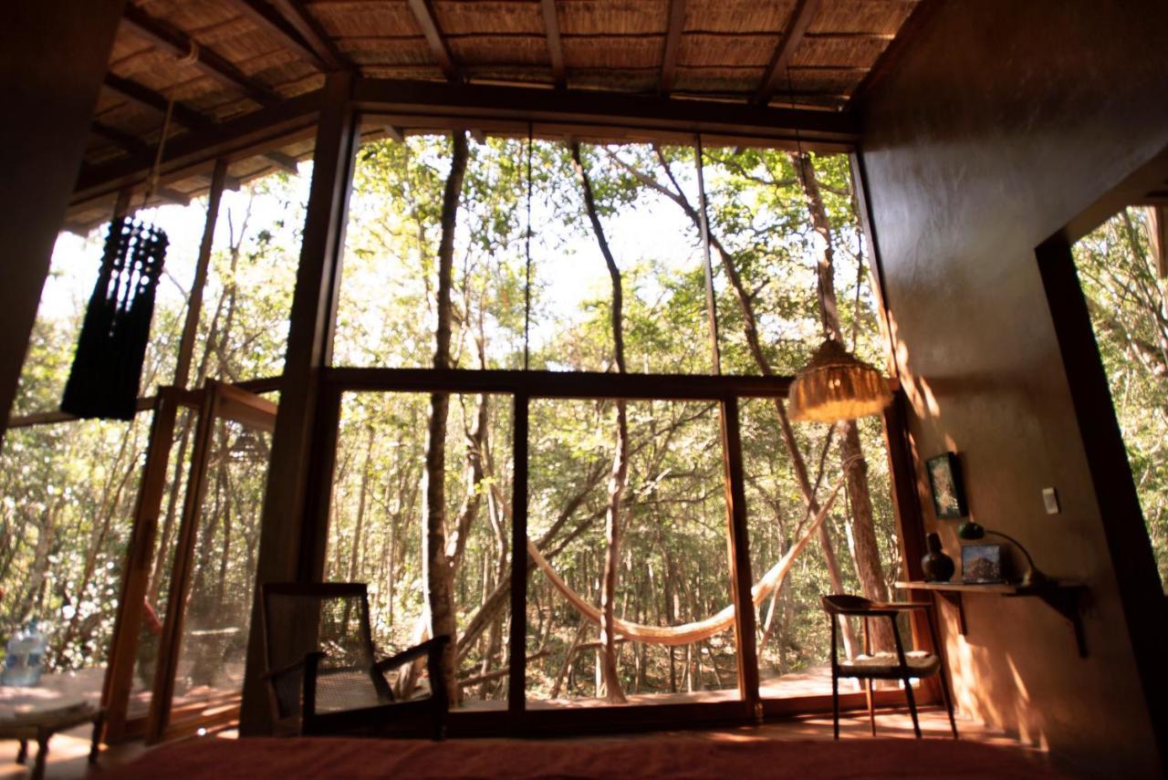 Ojo De Arbol, Boutique Cabin In The Real Jungle Tulum Exterior photo