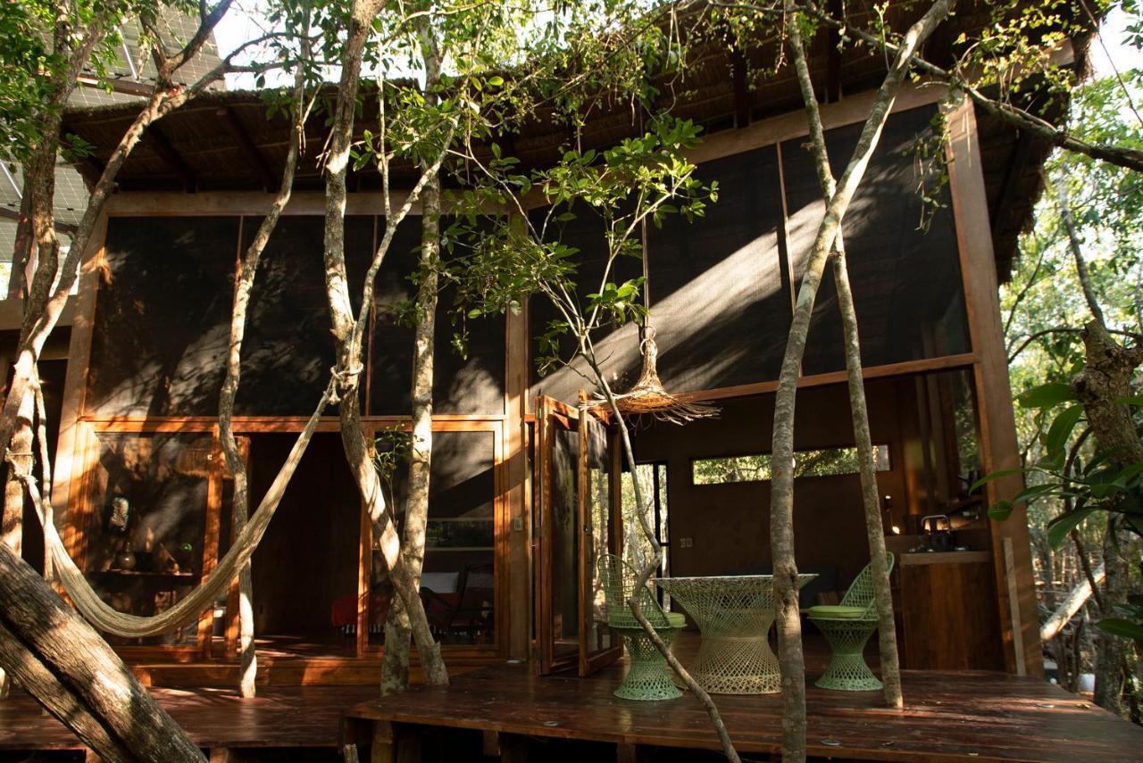 Ojo De Arbol, Boutique Cabin In The Real Jungle Tulum Exterior photo
