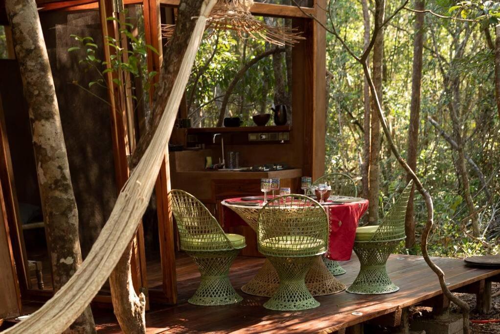 Ojo De Arbol, Boutique Cabin In The Real Jungle Tulum Exterior photo